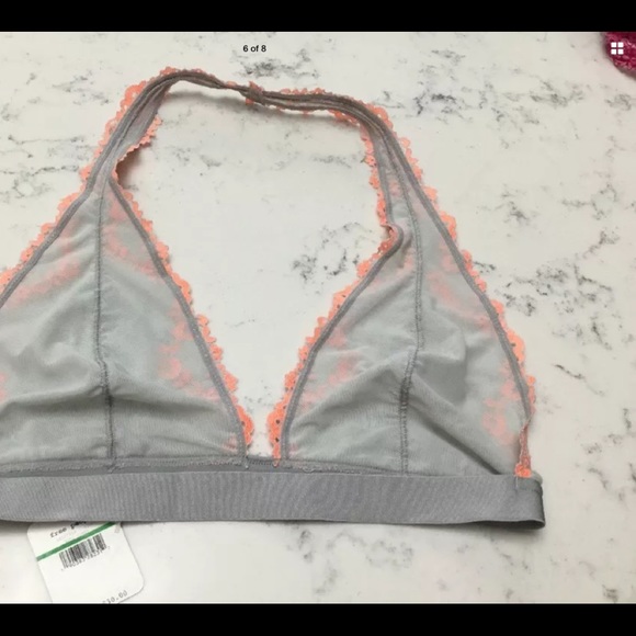 Free People Elle Halter Bralette Sz Medium & Large - Picture 6 of 7